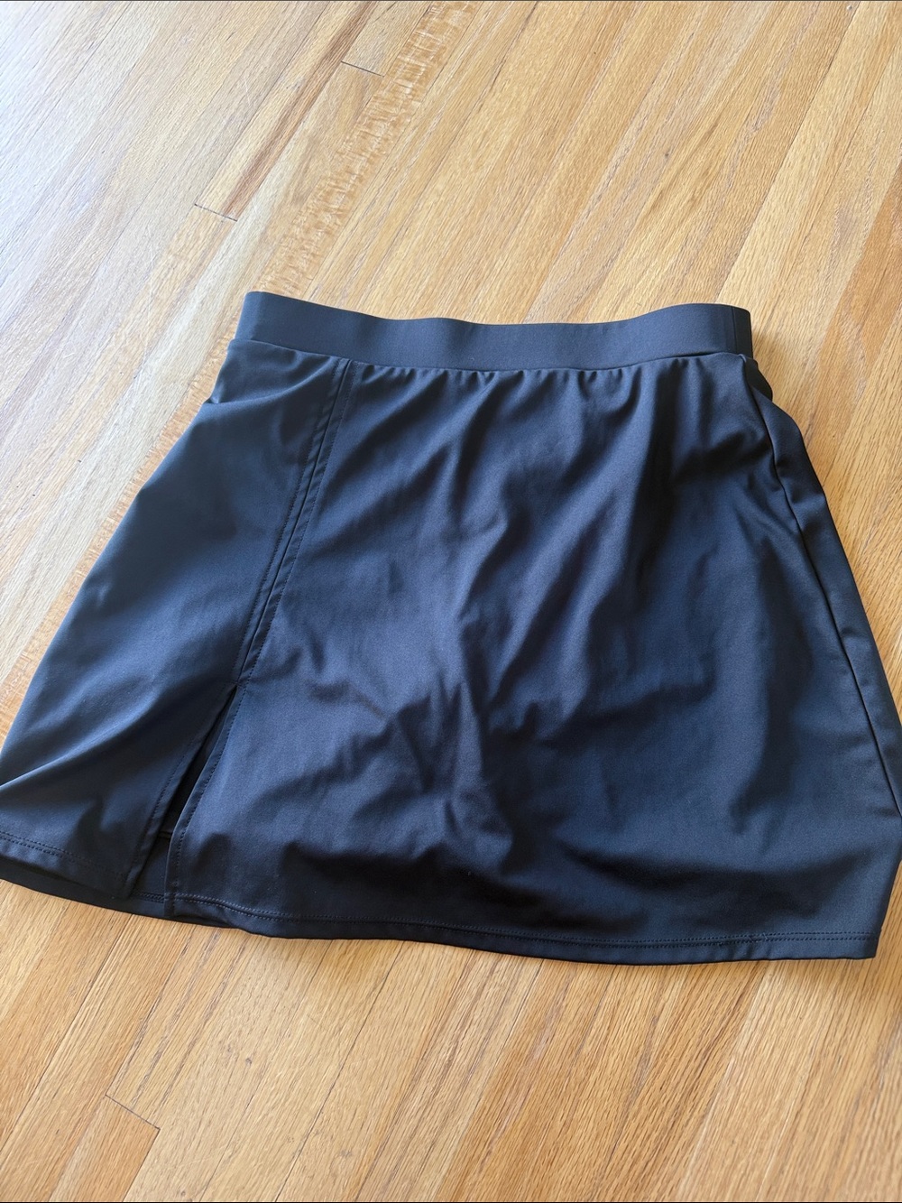 Warehouse Black Athletic Skort